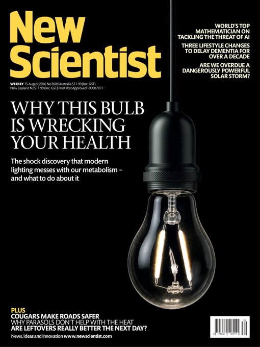 Cover image for New Scientist Australian Edition